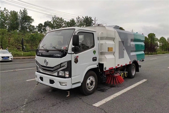รถบรรทุกสุขาภิบาลเทศบาลดีเซล 4x2 130 HP ฐานล้อ 3300mm รถกวาดถนน