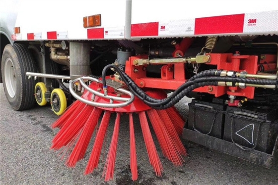 รถบรรทุกสุขาภิบาลเทศบาลดีเซล 4x2 130 HP ฐานล้อ 3300mm รถกวาดถนน