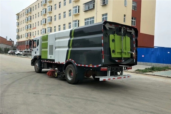 ทำความสะอาด Sweeper Municipal รถบรรทุกสุขาภิบาล เครื่องยนต์ดีเซล 4x2 8m 200 HP