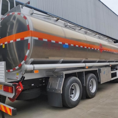 DONGFENG เครื่องยนต์ดีเซลรถบรรทุกขนส่ง 8x4 27 cbm 400 HP GVW 32000KG