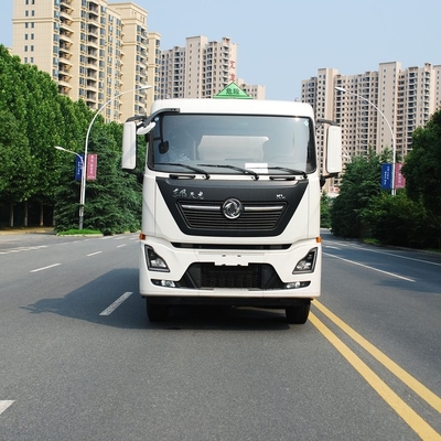 DONGFENG เครื่องยนต์ดีเซลรถบรรทุกขนส่ง 8x4 27 cbm 400 HP GVW 32000KG