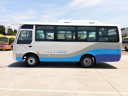 DONGFENG รถโค้ชดีเซล 25 ที่นั่งผู้โดยสารขนส่งตัวเลือกสี