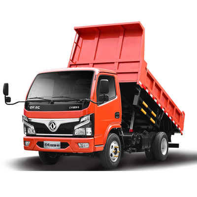 3.5m Cargo Small Tipper Truck ฐานล้อ 2800mm 5MT Transmission 4x2 Dump Truck