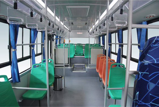 28 ที่นั่ง Pure Electric City Transport Bus 8 เมตรพวงมาลัยซ้ายพร้อมเครื่องปรับอากาศ