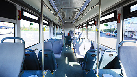 รถโดยสาร CRRC Electric City 3 ประตู 46 ที่นั่ง ระยะทาง 12 เมตร 230 - 640KM