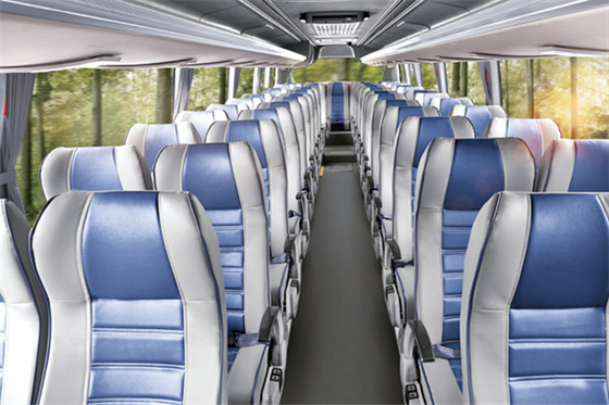 12m Regular Diesel Tour Coach Bus 6MT Transmission 12.3 Cbm Max Luggage Volume