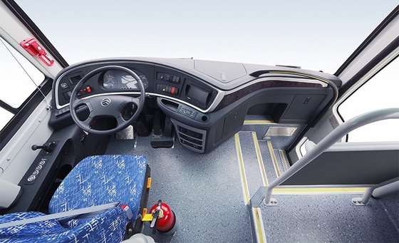 Pure Electric Transit Bus Coach 24 - 36 ที่นั่งระบบตรวจสอบแบตเตอรี่อัจฉริยะ