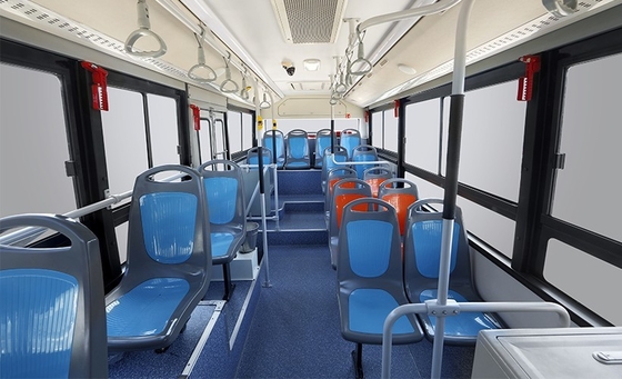 EV City Passenger Bus Electric Powered 6.5m 11 - 17 Seats Mileage 160 - 315KM