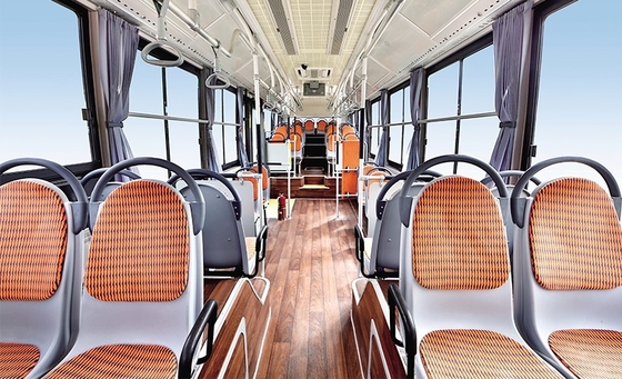 12m Pure Electric City Bus ผู้โดยสารสูงสุด 95 คน ไมล์สะสม 200 - 700km