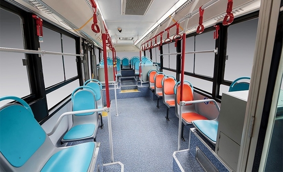 8.5 ม. 27 ที่นั่งรถโดยสารหรูหรา Pure Electric ผู้โดยสารสูงสุด 50 ไมล์ 200 - 410km
