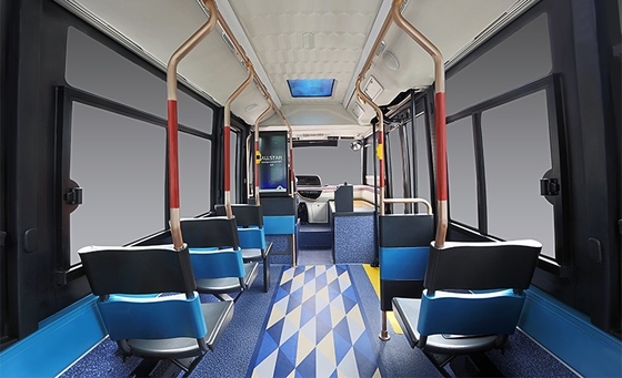 Mini EV City Shuttle Bus 10 - 14 ที่นั่ง Electric Bus ไมล์ 265km