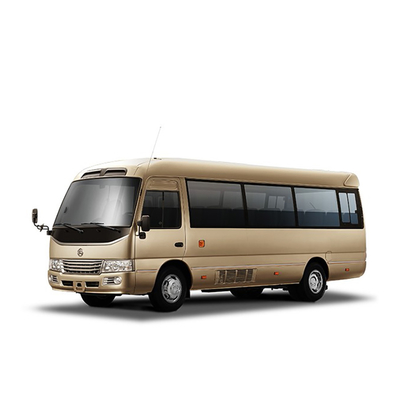 LHD เครื่องยนต์ดีเซล Coaster Buses 7m 142 HP Curb Weight 4300kg
