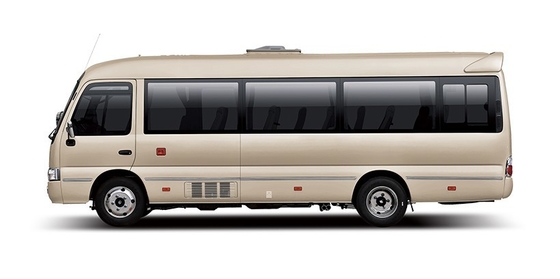 LHD เครื่องยนต์ดีเซล Coaster Buses 7m 142 HP Curb Weight 4300kg