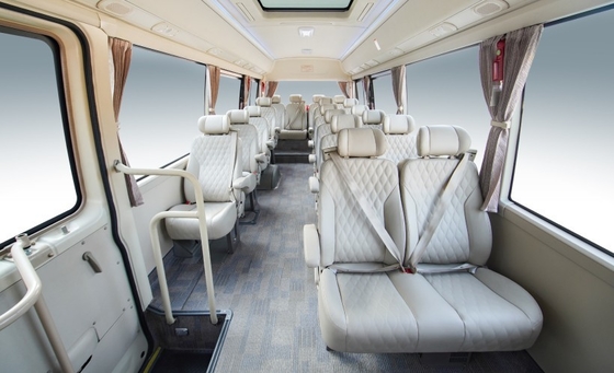 รถไฟเหาะสุดหรูเบาะหนัง 7m 150hp เครื่องยนต์ดีเซลไฟหน้า LED