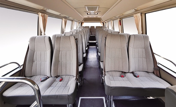 33 ที่นั่ง EV Coaster Bus 8m Electric Coach Commuter Bus เกียร์อัตโนมัติ