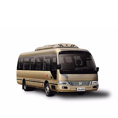 33 ที่นั่ง EV Coaster Bus 8m Electric Coach Commuter Bus เกียร์อัตโนมัติ