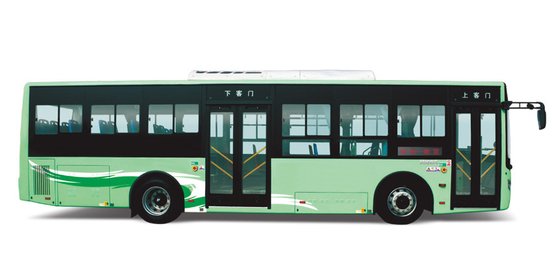 41 ที่นั่ง DONGFENG รถโดยสารสาธารณะ 76 ผู้โดยสาร 10m 120KW มอเตอร์ไฟฟ้า