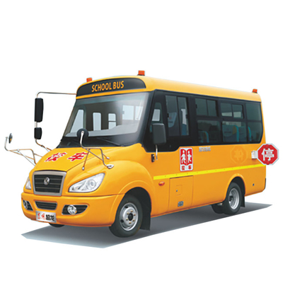 5m 10 - 19 รถโดยสารนักศึกษารถรับส่งเครื่องยนต์ดีเซล 68hp 2900mm ฐานล้อ