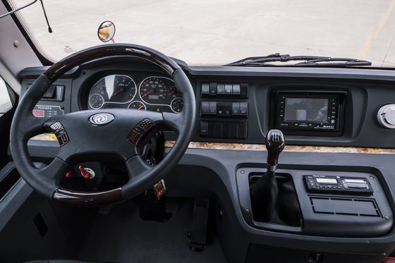 6.5m 80km/h School Yellow Shuttle Bus 24 - 32 ที่นั่ง 115hp Diesel Power