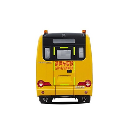 100hp 10 - 19 Seater Student Shuttle Bus 5.5m เครื่องยนต์ดีเซล 80km/h