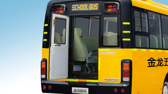 รถบัสรับส่งนักเรียนโรงเรียนเครื่องยนต์ดีเซล 9.6m 24 - 51 ที่นั่ง 165hp