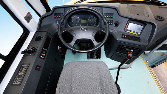 รถบัสรับส่งนักเรียนโรงเรียนเครื่องยนต์ดีเซล 9.6m 24 - 51 ที่นั่ง 165hp