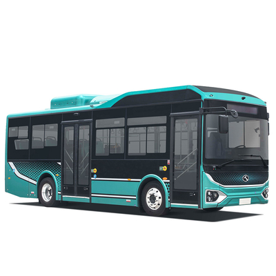 8m Electric Luxury Bus ฐานล้อ 4250mm 21 Seater Mini Bus Mileage 200 - 350km