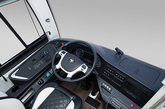 ซิตี้ 36 ที่นั่ง Electric Coach Bus 280 - 320KM Mileage EV 3800 Wheelbase