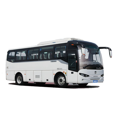 รถบัสไฟฟ้าพวงมาลัยซ้าย 200 - 250KM ระยะทาง EV 34 Seater Tourist Bus